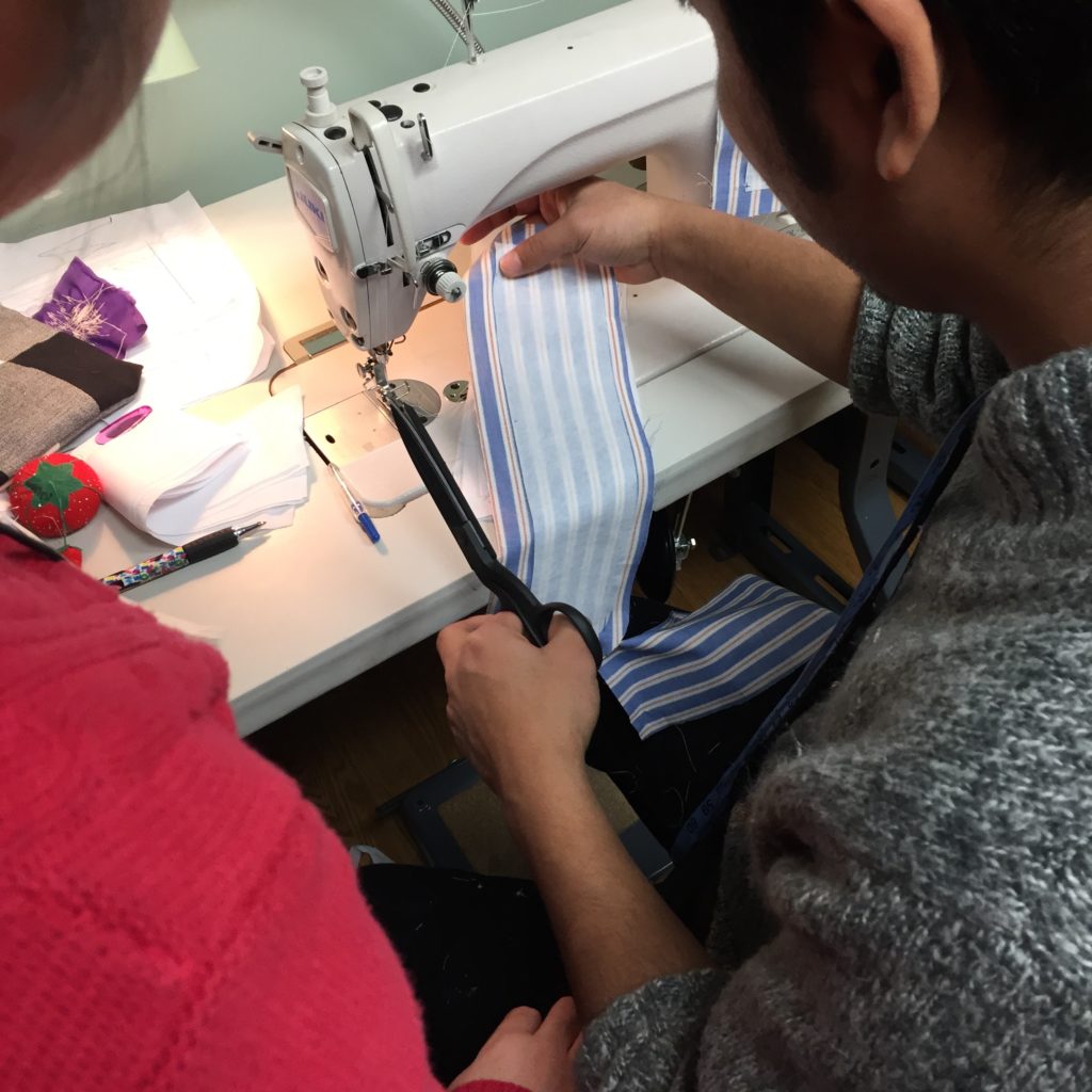 Sew For Hope Students Working